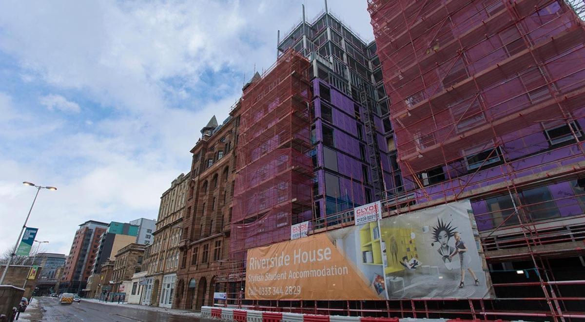 Modern City Living Studios At Riverside In The Heart Of Glasgow Exterior photo